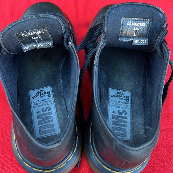 🏴󠁧󠁢󠁥󠁮󠁧󠁿 Dr. Martens MIE Vintage Chunky Cap Toe Platform Oxfords UK 5 - Picture 17 of 17